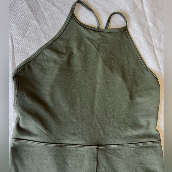 Aritzia Wilfred Free Leila Romper - M Olive Green - Picture 6 of 10